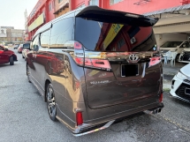 2018 TOYOTA VELLFIRE 2.4 Z G Facelift Reg 2020 天窗模型套件