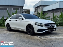 2017 MERCEDES-BENZ E-CLASS E200 AVANTGARDE LOW MILEAGE 75K ONLY