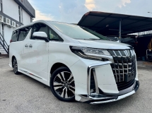 2022 TOYOTA ALPHARD 2.5 SC SUNROOF DIM BSM GRADE 5A FULL SPEC UNREG