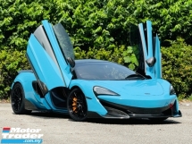 2019 MCLAREN 600 LT CURACAO BLUE WITH MANY EXTRAS 