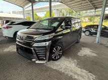 2021 TOYOTA VELLFIRE Unreg Toyota Vellfire ZG 2.5 Pilot 7Seather Camera 3Led Light Power Boot 4.5B Good Condition Nice