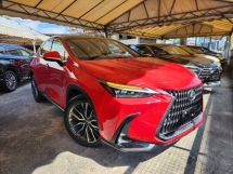 2022 LEXUS NX NX250 Luxury Edition (Grade 5A) Fully Loaded Panoramic Roof 360 Camera Head Up Display Ambient Light