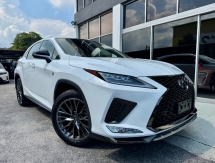 2022 LEXUS RX300 F SPORT NEW FACELIFT PANORAMIC ROOF 360 CAM 5A JPN