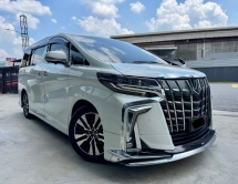 2018 TOYOTA ALPHARD 2.5 SC DIM MODELISTA EXHAUST AND BODYKITS 3LED
