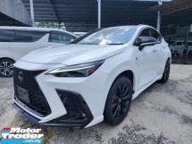 2022 LEXUS NX350 2.4 Turbo F Sport AWD Panoramic Roof 360 Camera 5A