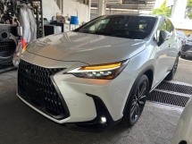 2023 LEXUS NX 2.5 VL VERSION LUXURY GRADE 5A 4CAM SUNROOF HUD BSM 2023 JAPAN UNREG FREE WARRANTY TINTED COATING