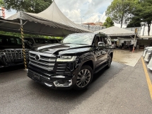 2023 TOYOTA LAND CRUISER Unreg Toyota Land Cruiser 3.5 ZX 360View Twin Turbo Sun Roof BSM HUD Up Display LED Light Push Start
