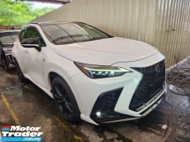2022 LEXUS NX350 F Sport TRD Edition 2.4 Turbo 275hp (Grade 5A 15,000km) Full Spec P/Roof Original 360 Camera HUD 