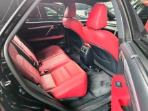 2020 LEXUS RX 300 2.0 F SPORT SUNROOF 360CAM RED-Leather