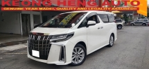2021 TOYOTA ALPHARD 2.5 S MODEL (A) REG 2024, 1 OWNER 56K KM 5YR WRRTY
