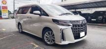 2021 TOYOTA ALPHARD 2.5 S MODEL (A) REG 2024, 1 Pemilik 56k km 5yr wrrty