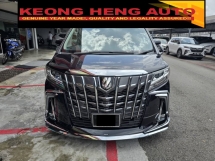 2016 TOYOTA ALPHARD 2.5cc S MODEL (FREE 2 YEAR CAR WARRANTY) REGI 2021