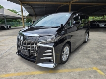 2021 TOYOTA ALPHARD 2.5 S kamera p/pintu yang tidak mendaftar 8seater f/waranti