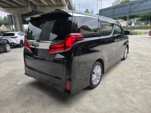 2021 TOYOTA ALPHARD 2.5 S kamera p/pintu yang tidak mendaftar 8seater f/waranti