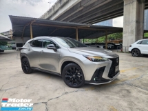 2022 LEXUS NX350 NX350 F Sport 2.4 Turbo 275hp Full Spec Mark Levinson Panoramic Roof 360 Camera HUD 14 inch Display 