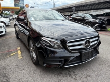 2017 MERCEDES-BENZ E-CLASS E200 2.0 (A) CBU Registered 2019 AMG 5A Car 14K KM