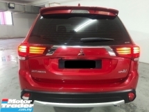 2018 MITSUBISHI OUTLANDER 2018 Mitsubishi Outlander 2.4 (A) FULL SERVICE RECORD NO PROCESSING CHARGE 1 OWNER