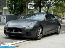 2014 MASERATI GHIBLI Maserati Ghibli 3.0 V6 Sedan REG 2019 LOW MIL 65KKM