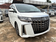 2021 TOYOTA ALPHARD 2.5 SC 3LED SUNROOF POWER BOOT FREE 5 YRS WARRANTY