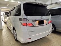 2014 TOYOTA VELLFIRE 2.4 Z Facelift Leather 7seater 2P/门摄像头 