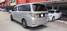 2012 丰田 VELLFIRE 2.4cc X 模型 (一个) 2PD 8 座位, 360 相机1年
