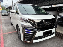 2016 TOYOTA VELLFIRE 2.5 ZG Facelift CBU天窗电源启动摄像头FSR