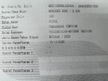 2020 MERCEDES-BENZ E-CLASS E200 2.0 (A) Ckd 59k km fsr percuma 2 JAMINAN TAHUN