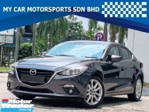 2016 MAZDA 3 2.0 SKYACTIV-G GL(A) SEDAN / PUSHSTART  / TIPTOP