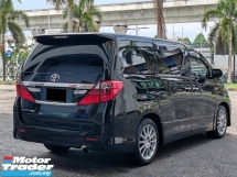 2012 TOYOTA ALPHARD 2.4 X (A) PREMIUM MPV / 8 SEAT / 2 P.DOOR / R.CAME