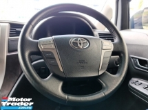 2012 TOYOTA ALPHARD 2.4 X (A) PREMIUM MPV / 8 SEAT / 2 P.DOOR / R.CAME