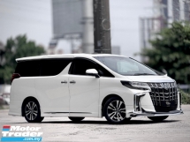 2018 TOYOTA ALPHARD 2.5 SC FULLY LOADED / PILOT SEAT/ SUNROOF MOONROOF