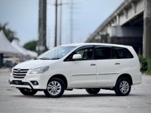 2015 TOYOTA INNOVA 2.0 G FACELIFT LOW MILEAGE FULON 1 OWNER ONLY!