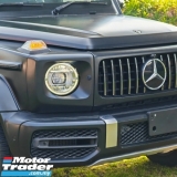 2021 MERCEDES-BENZ G63 4.0T AMG SPORT+ G-MANUFAKTUR MATT BLACK UNREGISTER