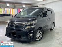 2014 TOYOTA VELLFIRE 2.4 Z GOLDEN EYES FACELIFT ORI PAINT POWER BOOT