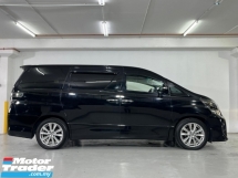 2014 TOYOTA VELLFIRE 2.4 Z GOLDEN EYES FACELIFT ORI PAINT POWER BOOT