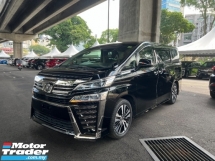 2019 TOYOTA VELLFIRE 2.5 ZG PILOT MEMORY SEATS 2 POWER DOOR POWER BOOT 18 SPORT RIM