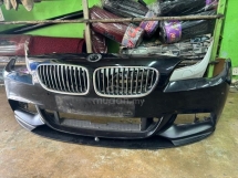 ORIGINALBMW F10 Msport front bumperBLACK Half-cut 