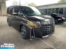 2019 TOYOTA ALPHARD 2.5 SC ALPINE SOUND SYSTEM DIM BSM POWER BOOT 3 LED PROJECTOR HEADLAMPS 