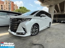 2024 TOYOTA ALPHARD 2.5 Z TWIN ROOF 360 CAMERA POWER BOOT DIM BSM SYSTEM MODELISTA BODYKIT 18 RIM