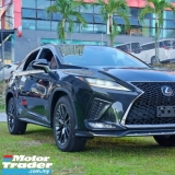 2022 LEXUS RX300 F SPORT 2.0T 23K KM PROOF 4 CAMERA FLARE RED UNREG