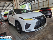 2022 LEXUS RX300 2.0 Turbo F Sport (Grade 4.5) Full Spec Panoramic Roof Original 360 Surround Camera Kick Power Boot 