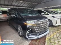 2024 TOYOTA ALPHARD Z New Model (5A Original 5,000km) Twin Moon Roof Auto Side Step Full Leather Pilot Seat 360 Camera 