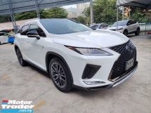 2020 LEXUS RX300 2.0 F SPORT PANORAMIC ROOF HUD BSM GRADE 4.5A