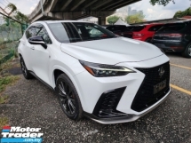 2022 LEXUS NX350 2.4 F SPORT AWD SUN ROOF 360 CAMERA 15,000KM ONLY