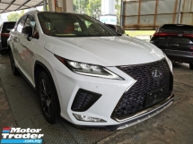 2022 LEXUS RX300 F SPORT SUNROOF/PANORAMIC ROOF (7 YEARS WARRANTY)