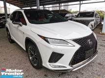 2021 LEXUS RX300 F SPORT PANORAMIC ROOF/SUNROOF (7 YEARS WARRANTY)