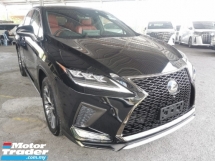 2020 LEXUS RX300 F SPORT PANORAMIC ROOF (7 YEARS WARRANTY)