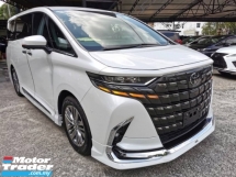 2023 TOYOTA ALPHARD 2.5 Z (MOONROOF/MODELISTA KITS)7 YEARS WARRANTY