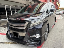 2016 TOYOTA ALPHARD 2.5 SC REG 2021 S/Bumbung Boof Boot Waranti Percuma