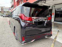 2016 TOYOTA ALPHARD 2.5 SC REG 2021 S/Bumbung Boof Boot Waranti Percuma
